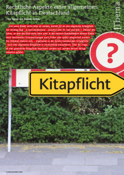 Rechtliche Aspekte einer allgemeinen Kitapflicht in Deutschland